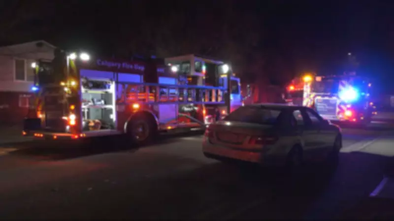 Calgary Fire Investigation Underway After Northeast Structure Blaze