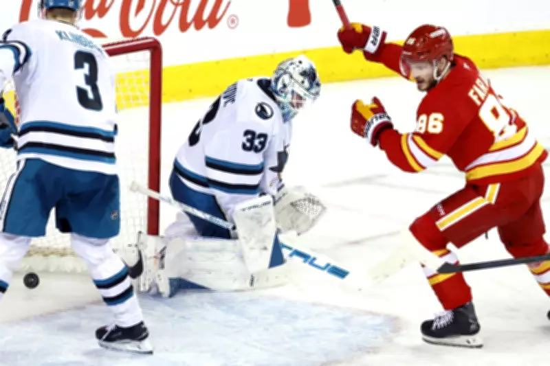 Calgary Flames Edge San Jose Sharks 3-2 in Thrilling NHL Matchup