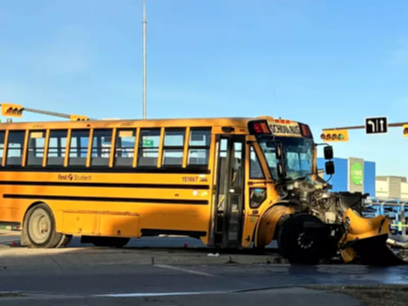 Calgary Police Investigate Serious School Bus Collision, Multiple Road Closures Enacted
