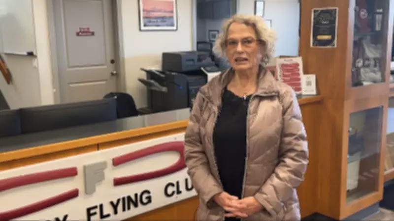 Calgary Senior's Aerial Wish Fulfilled: Flight Over Ha Ling Peak Honors Late Family