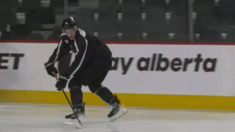 Calgary's Ben Macbeath Excels as Rookie Defenceman for WHL Hitmen