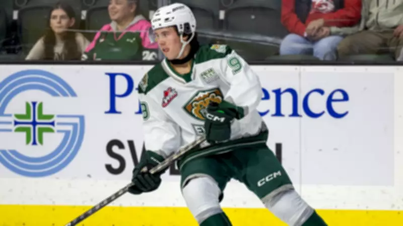 Calgary's Landon Dupont Leads Everett Silvertips Against Hitmen in Family Day Clash
