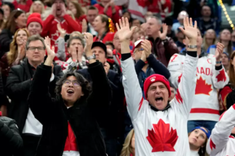 Canada and U.S. Deadlocked 1-1 in Third Period of Olympic Men's Hockey Gold Medal Game