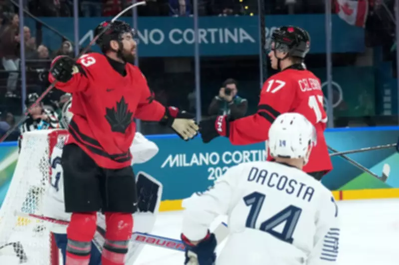 Canada Dominates France 10-2 in Men's Hockey at Milan Cortina Winter Olympics