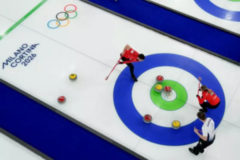 Canada's Curling Duo Overcomes Power Outage and Fly Incident in Olympic Mixed Doubles Opener