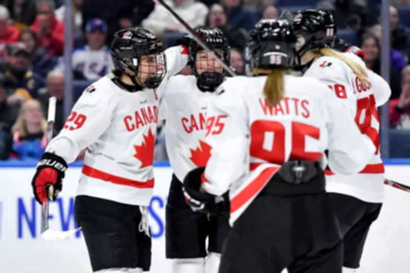 Canada's Women's Hockey Team Begins Olympic Gold Medal Defence Against Finland