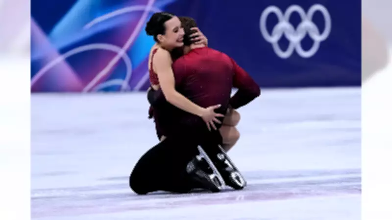 Canadian Figure Skating Duo Achieves Personal Best, Ranks Third Ahead of Olympic Free Skate