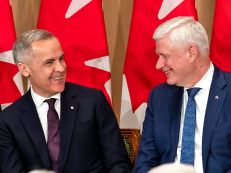 Canadian Political Unity Emerges Amid Global Turmoil as Harper Portrait Unveiled