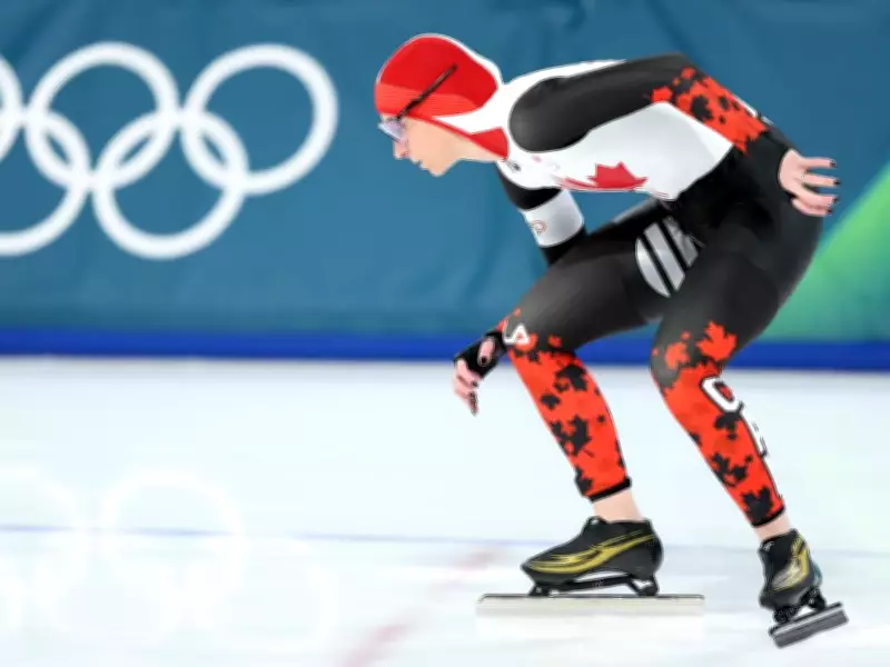 Canadian Speedskater Ivanie Blondin Claims Olympic Silver in Chaotic Mass Start Event