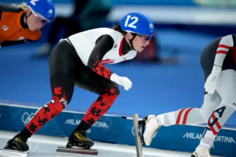 Canadian Speedskater Ivanie Blondin Claims Silver in Olympic Mass Start Event