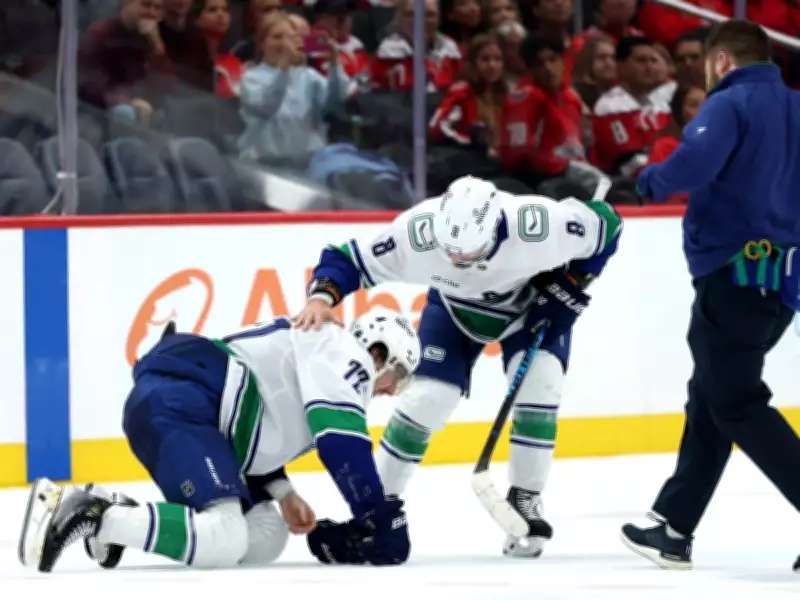 Canucks' Filip Chytil Suffers Facial Injury After Practice Puck Incident
