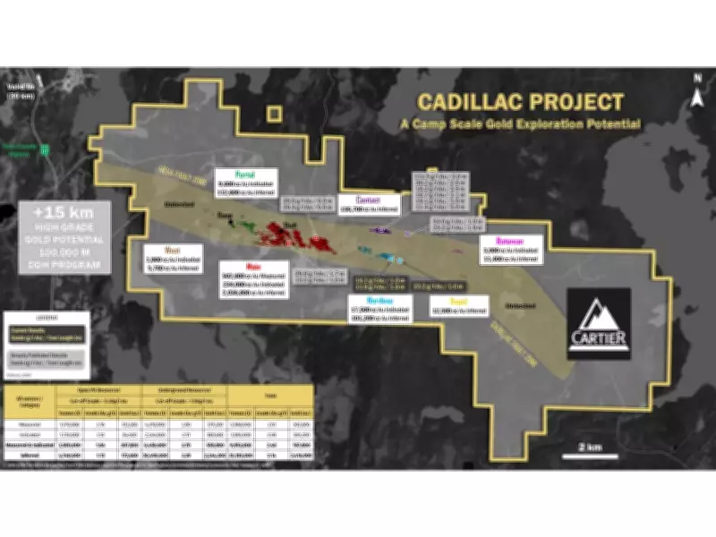 Cartier Resources Extends Gold Mineralization 4 km East, Reports High-Grade Drill Results