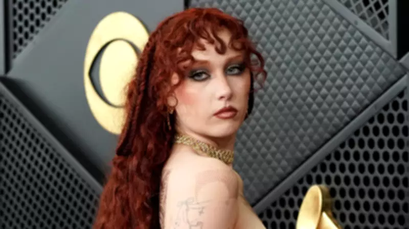 Chappell Roan Stuns in Sheer Mugler Gown at 68th Grammy Awards Red Carpet