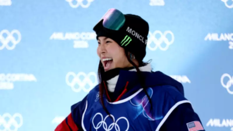 Chloe Kim and Myles Garrett Share Adorable Moments at Winter Olympics