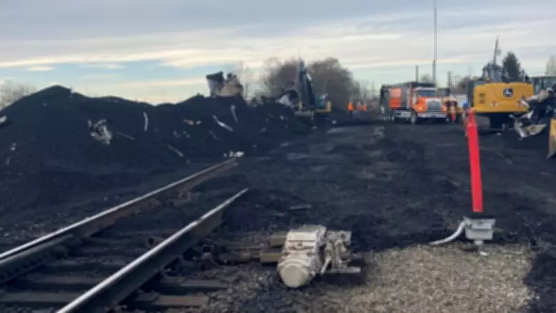 Coal Train Derailment in South Surrey: No Waterway Impact Reported, Cleanup Underway