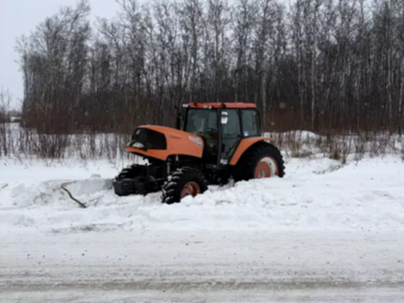 Cold Lake RCMP's Slow-Speed Tractor Chase Leads to Arrest and Charges
