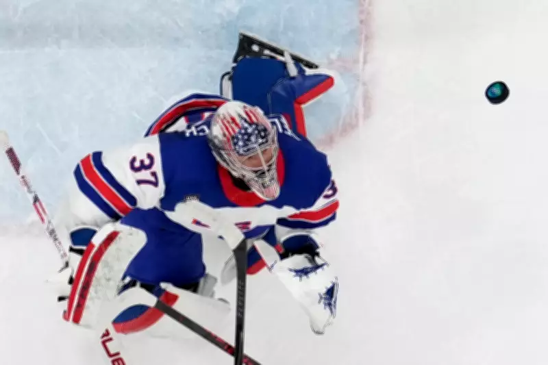 Connor Hellebuyck Proves His Worth as U.S. Olympic Starting Goaltender