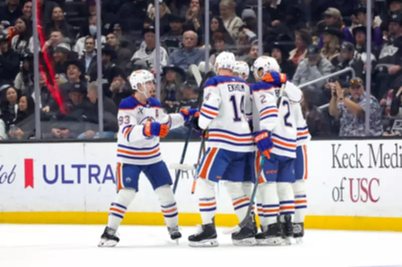 Connor McDavid and Leon Draisaitl Power Oilers to 8-1 Victory Over Struggling Kings