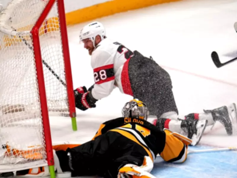 Controversial Goal Lifts Senators Over Penguins, Leaves Pittsburgh Frustrated