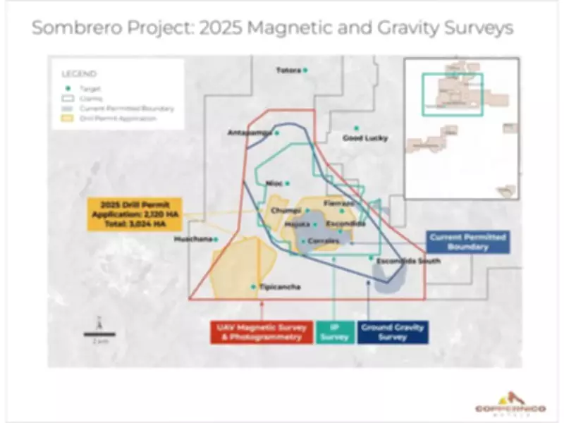 Coppernico Metals Advances Sombrero Project with Enhanced Geophysical Surveys