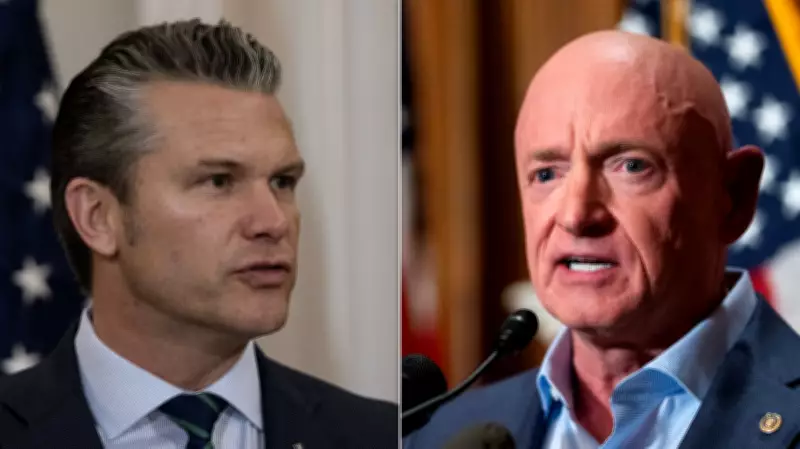 Defense Secretary Appeals Ruling Blocking Punishment of Senator Over Video