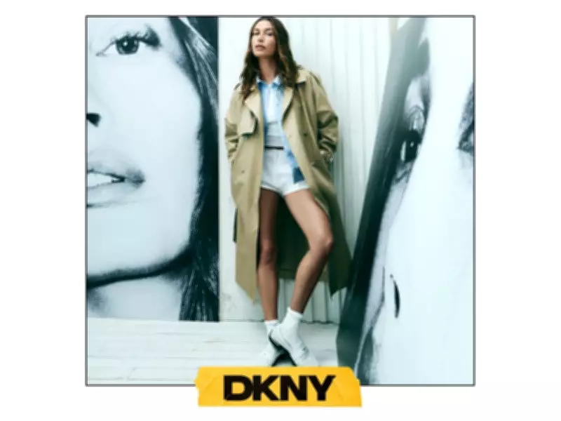 DKNY Unveils Hailey Bieber as Face of Spring 2026 Campaign in New York