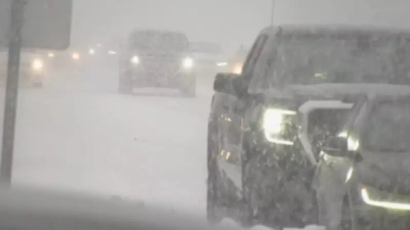 Eastern Alberta Highway Declared Impassable Due to Snow, Ice and Stalled Vehicles