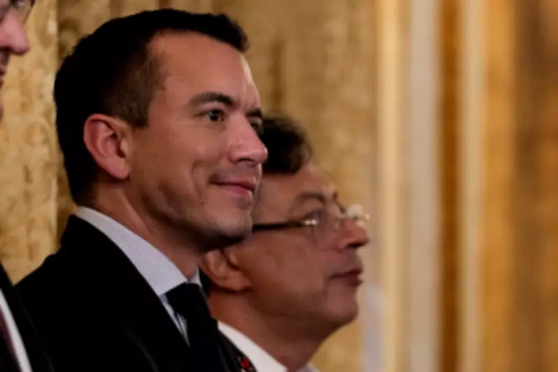 Ecuador's President Criticizes Colombia as Trade Dispute Intensifies