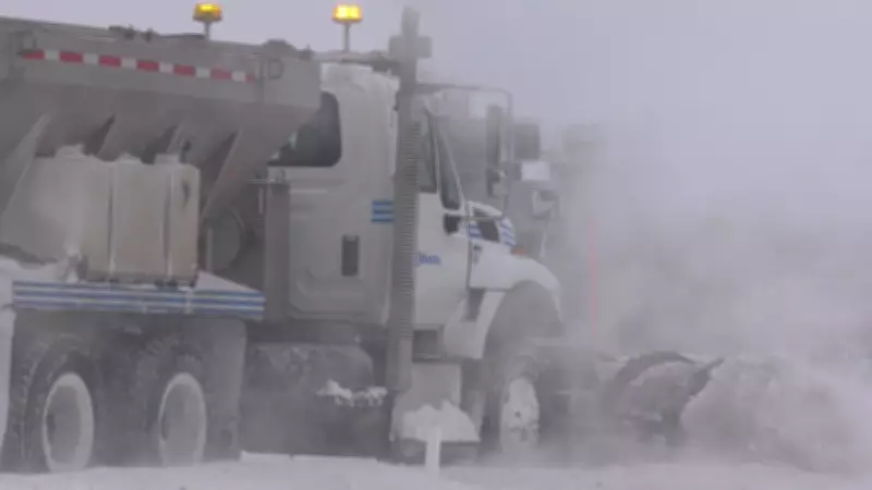 Edmonton Clears 70% of Priority Roads After Major Snowfall, City Reports