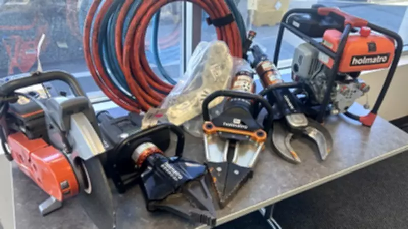 Edmonton Police Lay 200 Charges in $750K Theft Ring Using Stolen Jaws of Life