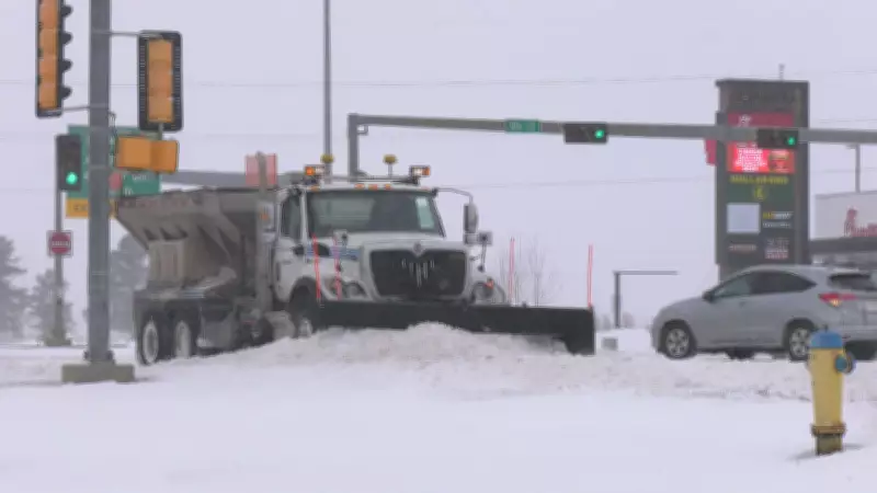 Edmonton to Deploy Private Contractors for Snow Clearing After Major Winter Storm