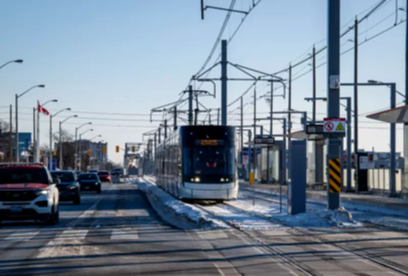 Eglinton LRT Service Resumes Following Mechanical Issue in Toronto