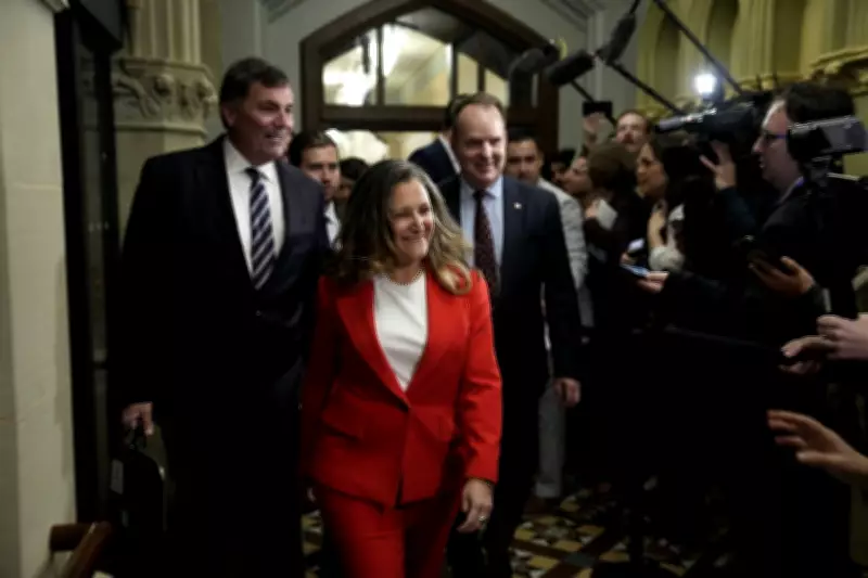 Elections Canada Rules Freeland Broke Law in Byelection Comments