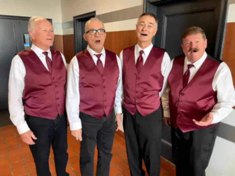 Essex Vocal Express Quartet Offers Valentine's Day Serenades in Windsor