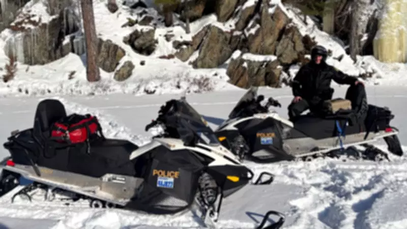 Fatal Snowmobile Crash Under Investigation on Manitoulin Island in Northern Ontario