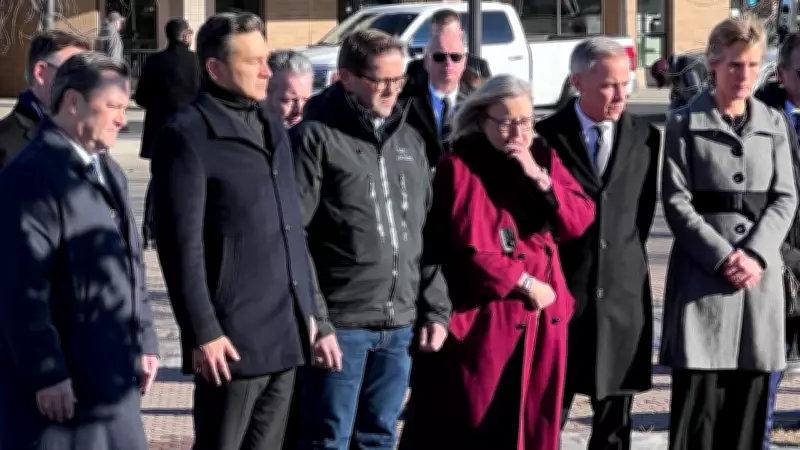 Federal Leaders Attend Vigil for Victims of Tumbler Ridge School Shooting