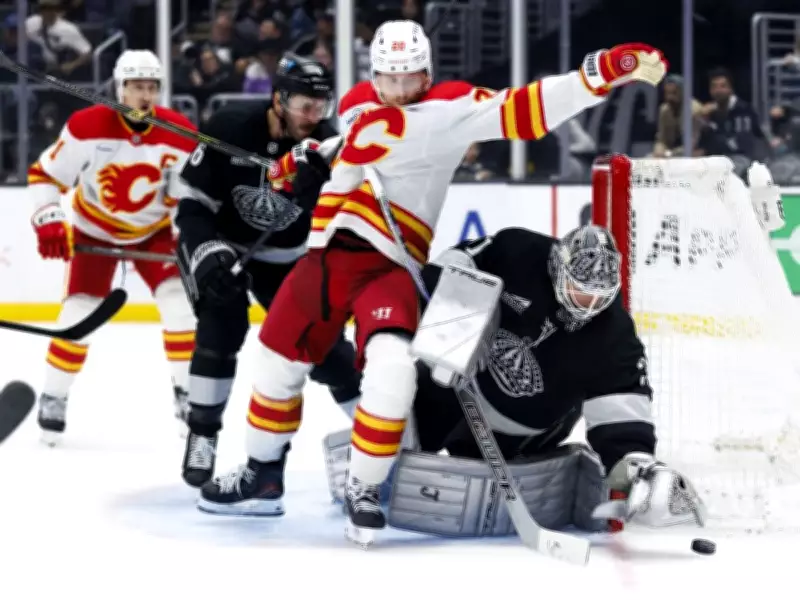 Flames Shut Out by Kings in Rare Penalty-Free NHL Game Despite Klapka's Strong Performance
