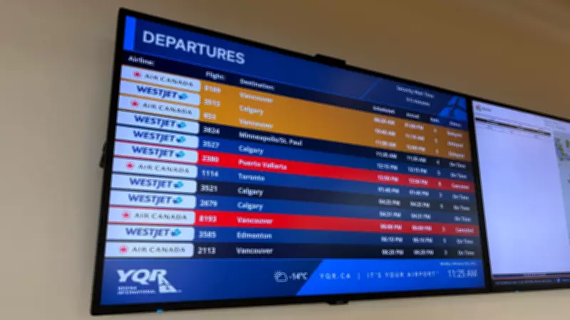 Flights from Regina to Mexican Destinations Grounded Amid Civil Unrest