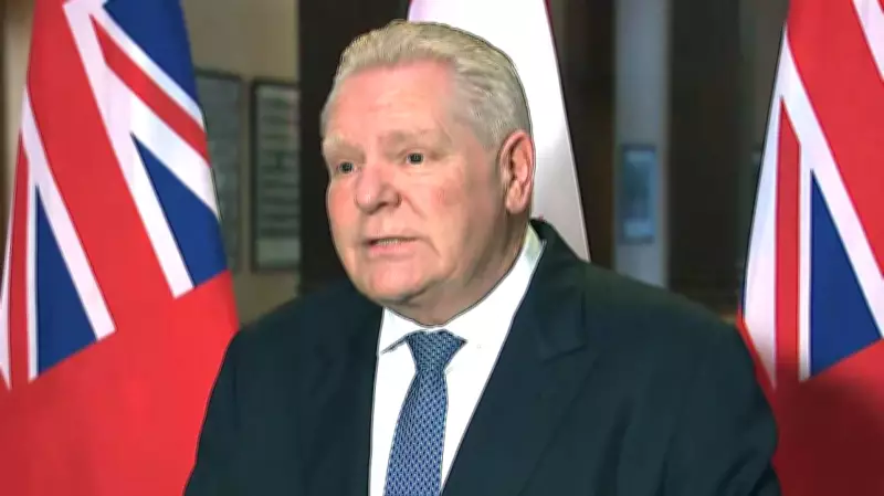 Ford Downplays Early Federal Election Talk, Says Topic 'Come Up' with PM
