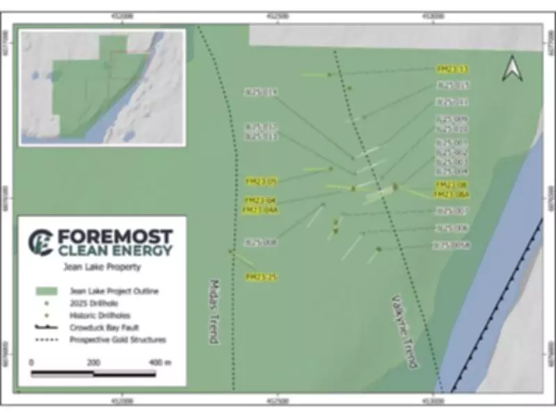 Foremost Clean Energy Reveals Historic Core Sampling Results at Jean Lake Gold-Lithium Property