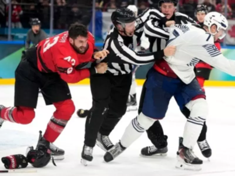 French Hockey Star Banned from Olympics for Provocative Behavior After Fight