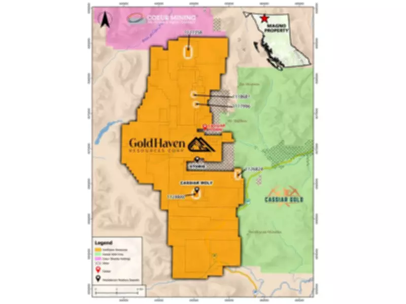 GoldHaven Expands Magno Project to Over 37,200 Hectares with Cassiar Claims Acquisition