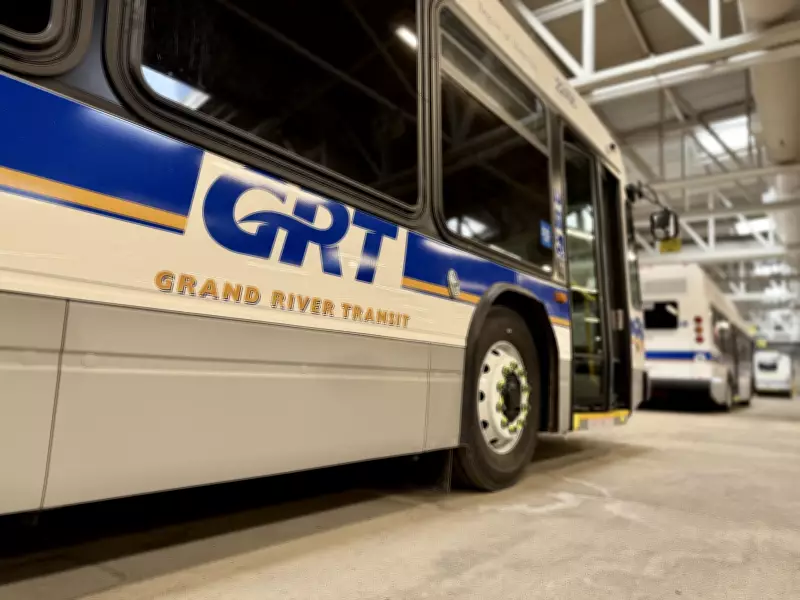 Grand River Transit Bus Collides with Residential Porch in Cambridge Incident