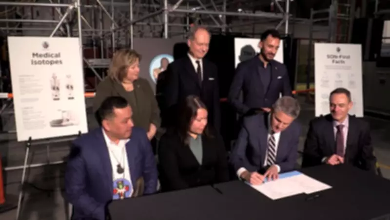 Historic Agreement Doubles Indigenous Partnership for Cancer-Fighting Isotopes