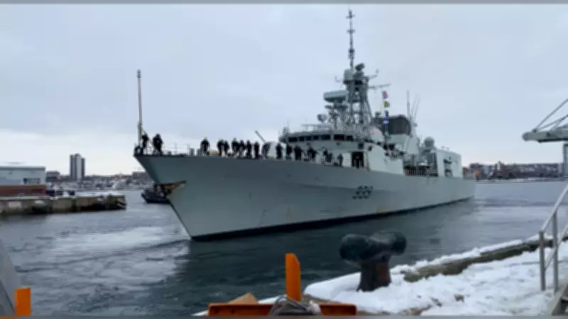 HMCS Charlottetown Departs Halifax for Indo-Pacific Naval Operations