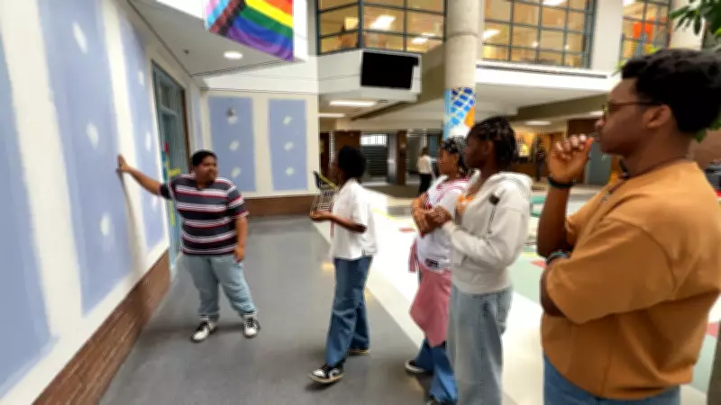 Holy Trinity High School Unveils Diversity Mural for Black History Month