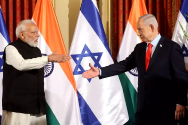 India's Modi Vows Support for Israel Against Terrorism, Strengthening Bilateral Ties