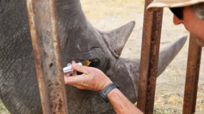 Innovative Animal Training Saves Endangered Rhino's Eyesight in Zimbabwe