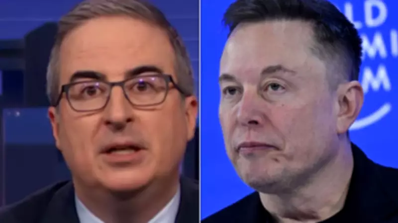 John Oliver Blasts Elon Musk's X as 'Sewer of Misinformation' in Scathing Critique