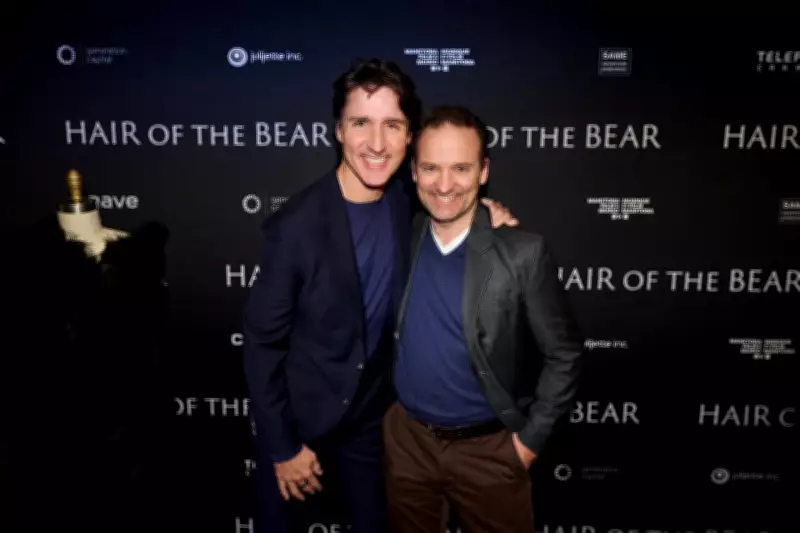 Justin Trudeau Attends Toronto Premiere of Brother Alexandre's New Film